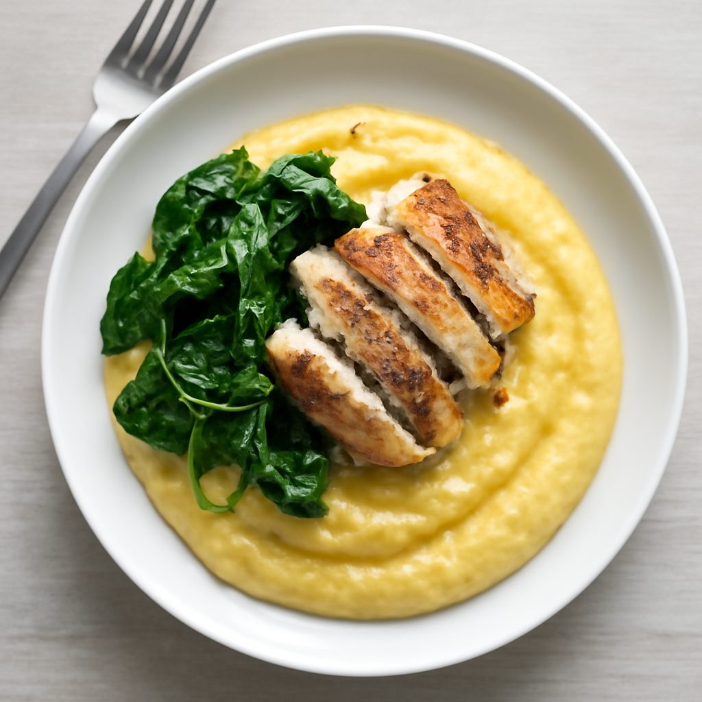 Polenta Proteica di Halloween Low-Carb
