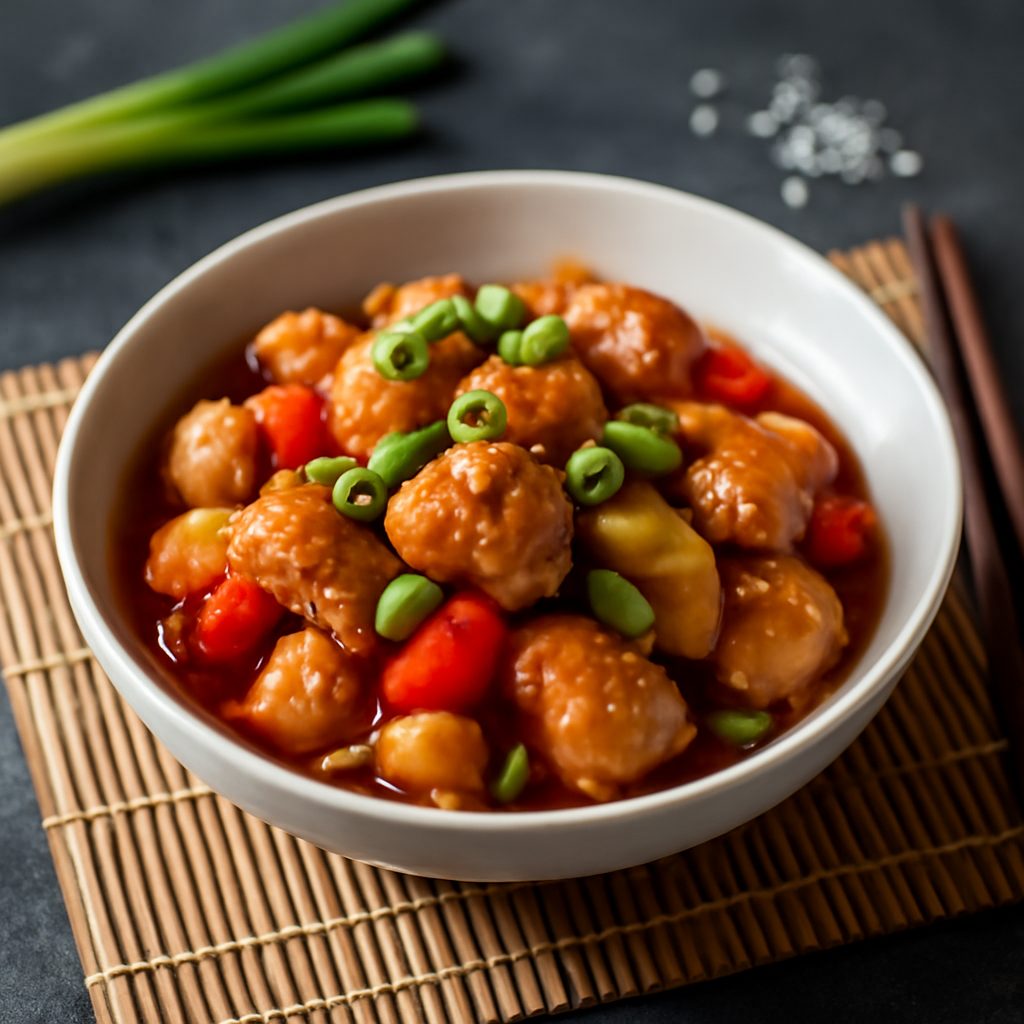 Pollo Agrodolce all'Orientale