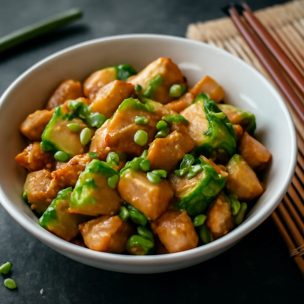 Pollo all'Avocado Stir-Fry