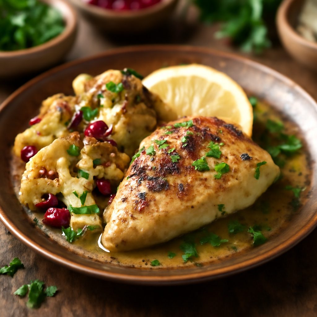 Pollo e Cavolfiore al Limone Libanese Low Fat