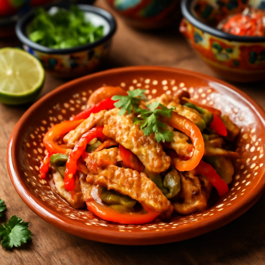 Pollo Fajitas High-