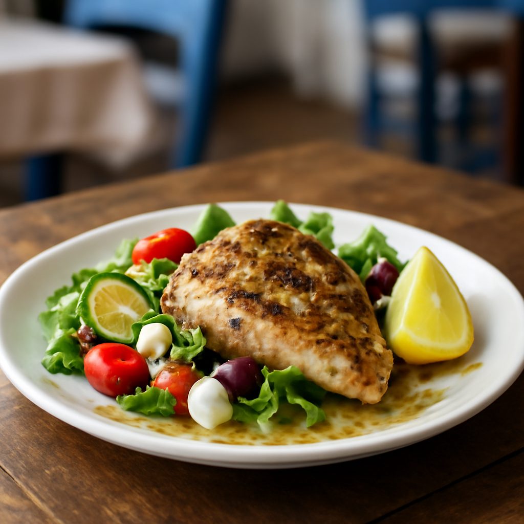 Pollo Greco alla Pentola a Pressione Low Carb