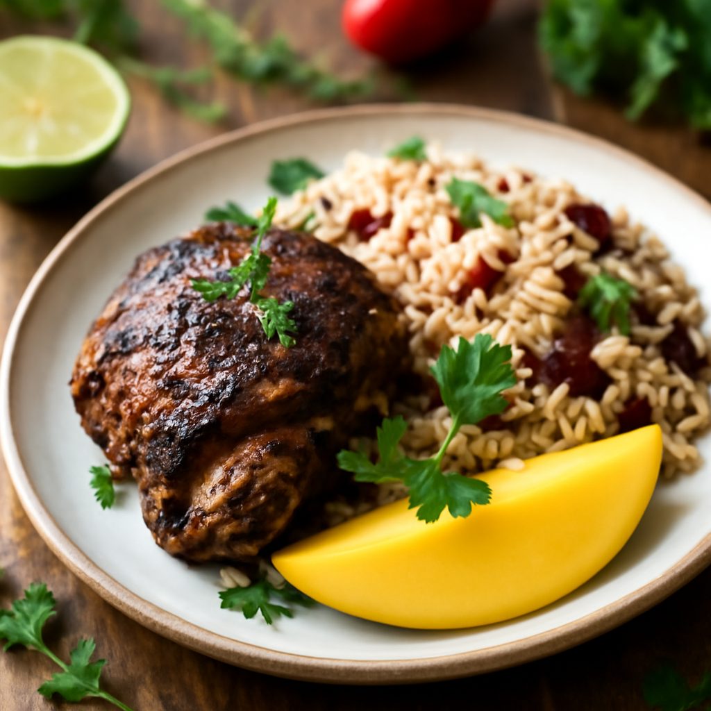 Pollo Jerk Jamaicano in Forno Low Fat