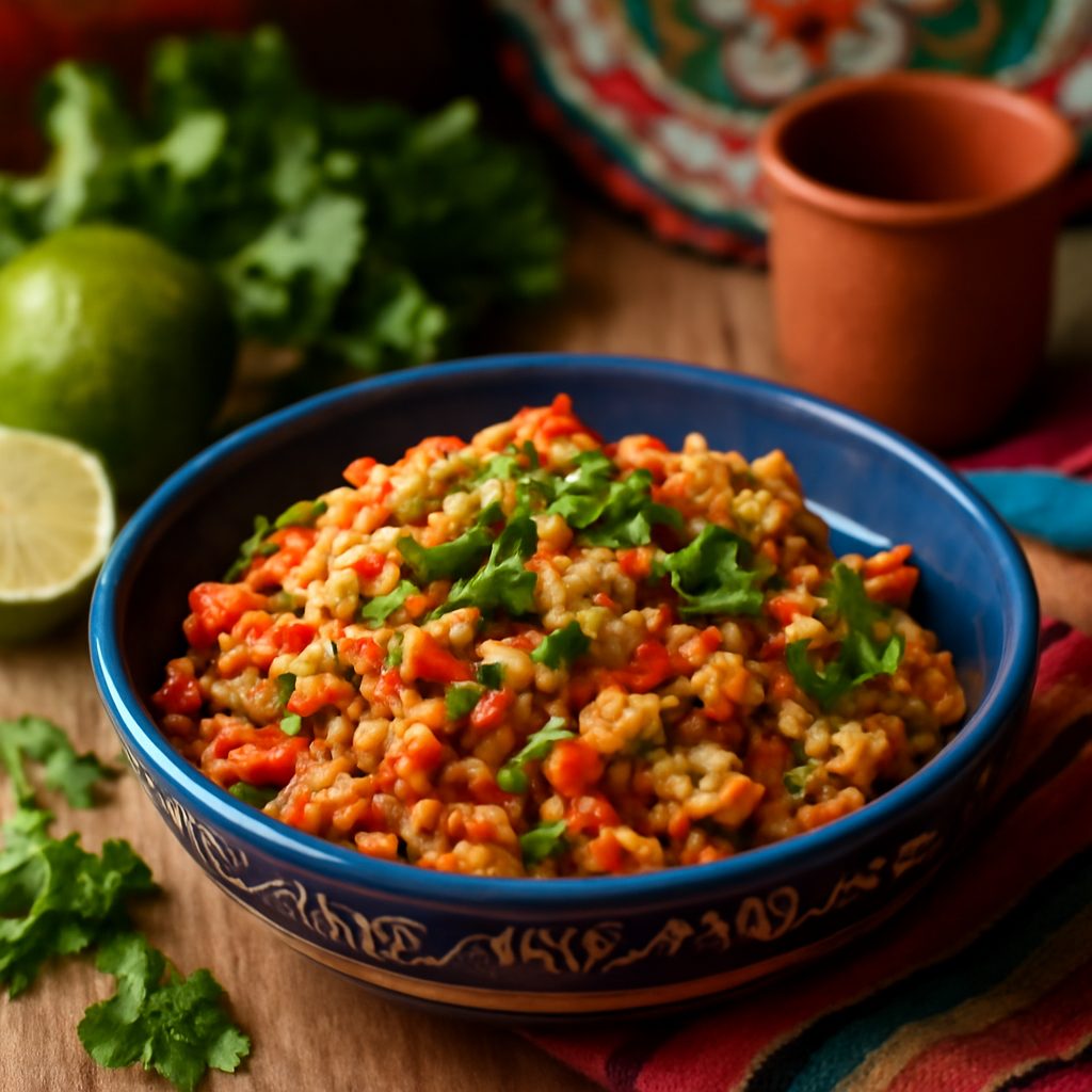 Pollo Strapazzato Messicano con Peperoni e Yogurt Protein