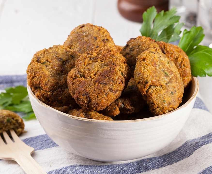 Polpette di funghi alla siciliana Low Fat