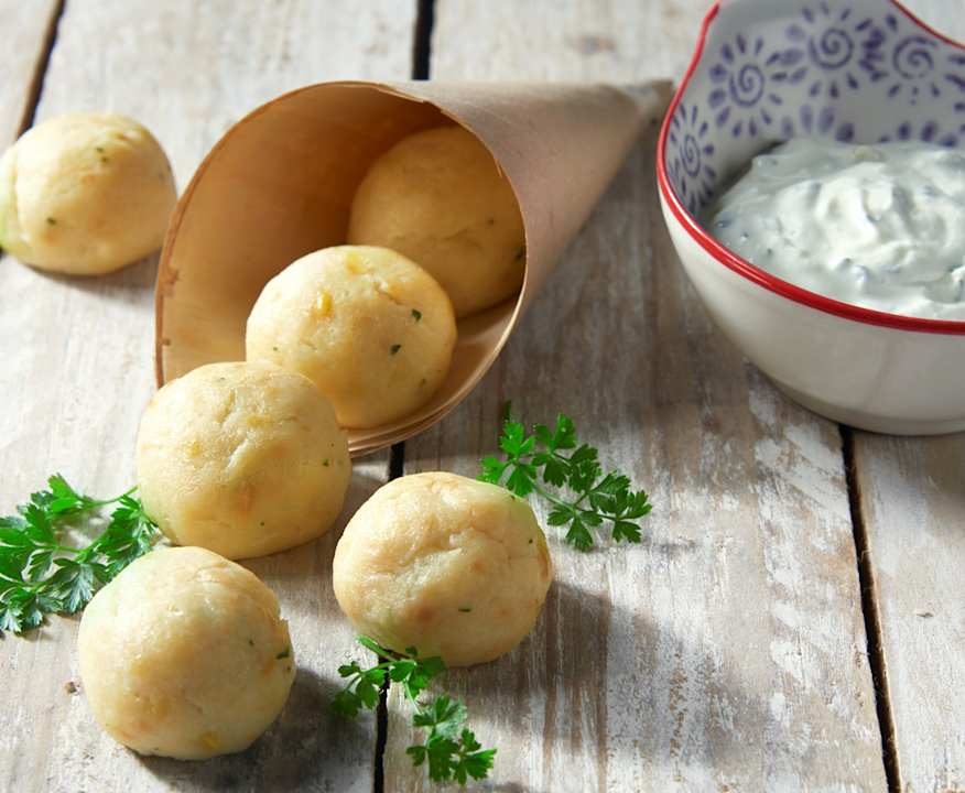 Polpette di merluzzo con salsa allo yogurt Low Fat
