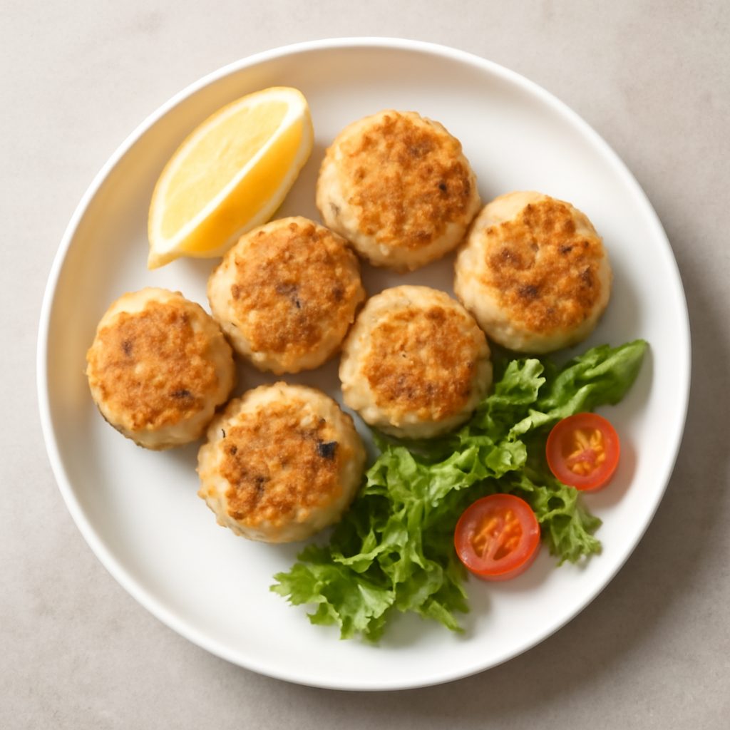 Polpette di merluzzo con salsa yogurt