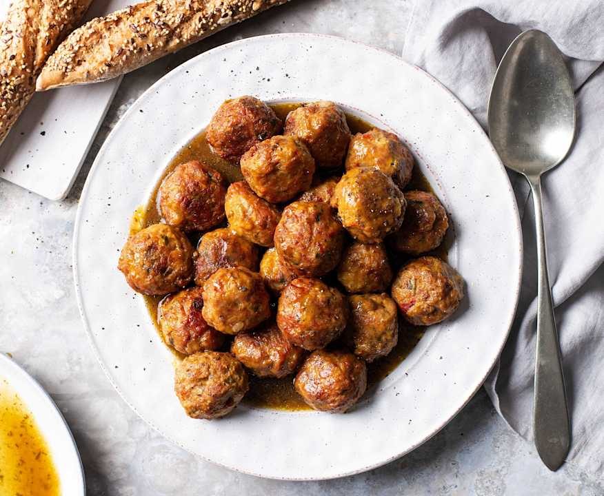 Polpette di tonno in salsa allo zafferano Protein
