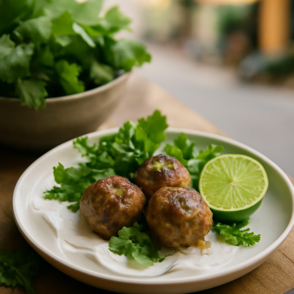 Polpettine di Maiale al Limoncello Vietnamita Low-Carb