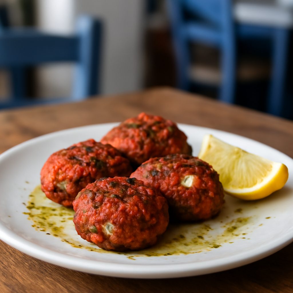 Polpettine di Pomodoro e Feta Greca