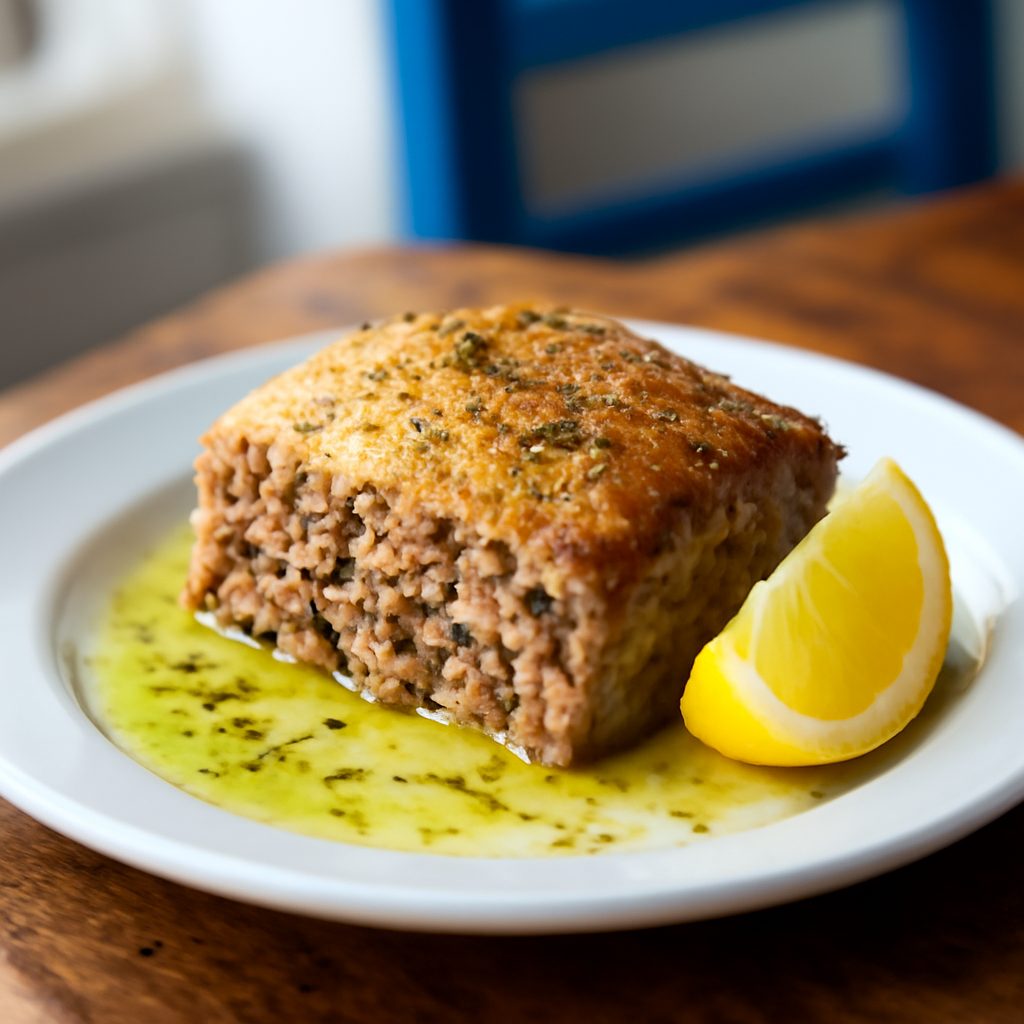 Polpettone di Agnello e Manzo Greek