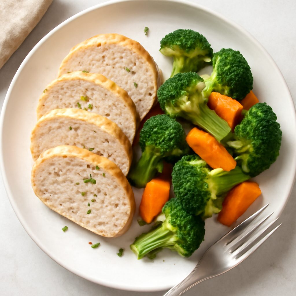 Polpettone di pollo con pistacchio