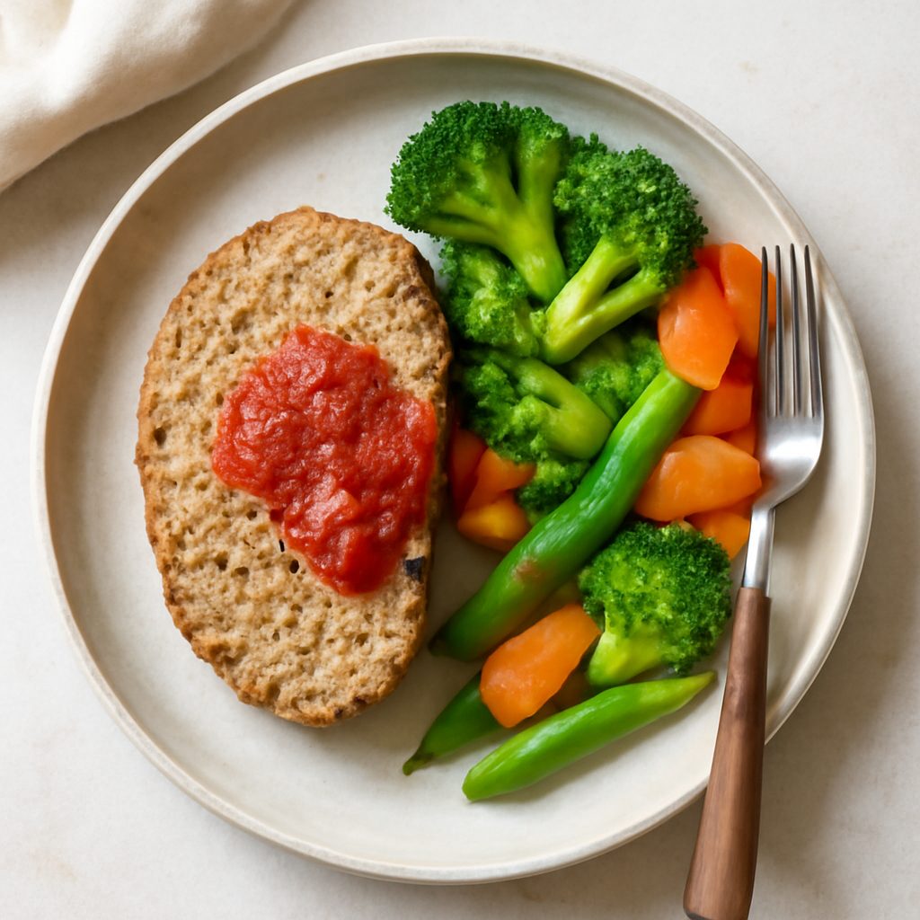 Polpettone di cavolfiore e salsiccia con cuore filante Low Fat