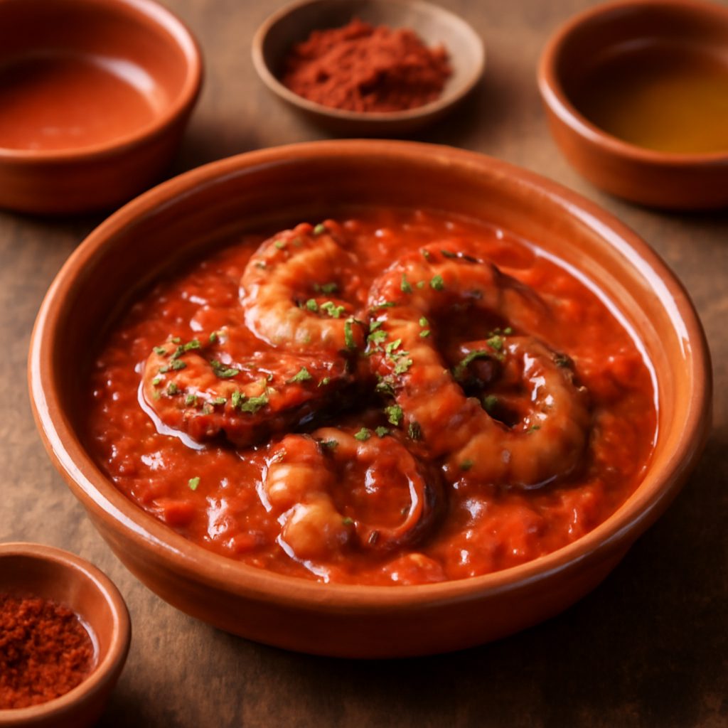 Polpo in Salsa di Pomodoro