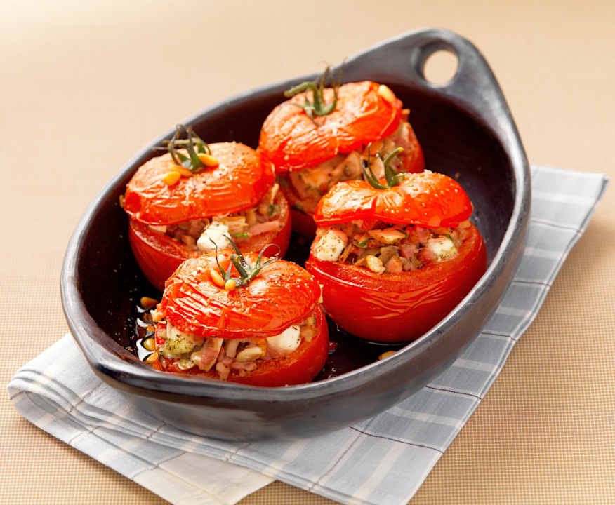 Pomodori ripieni con formaggio di capra Protein
