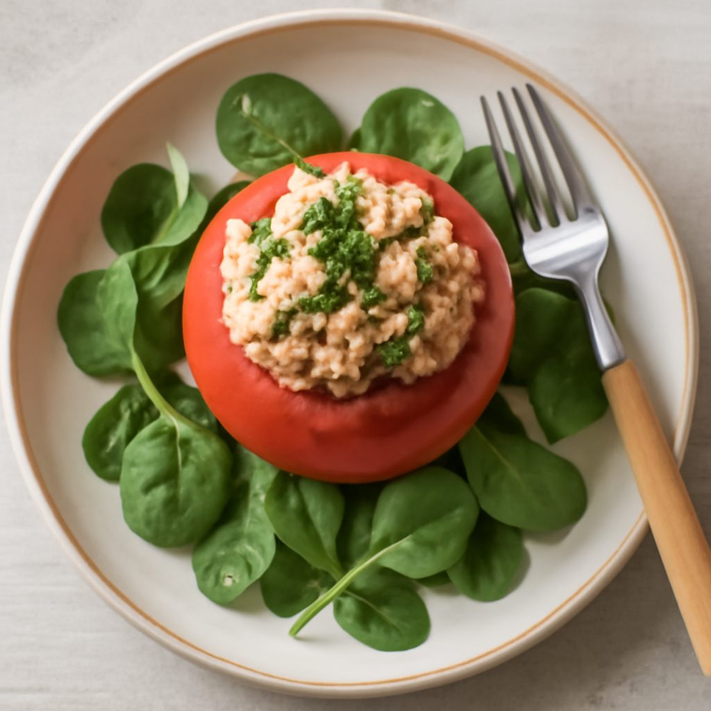 Pomodoro ripieno al tonno