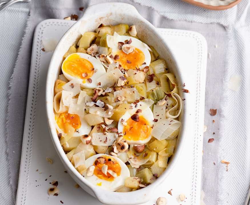 Porri con salsa di soia alla senape Low Fat