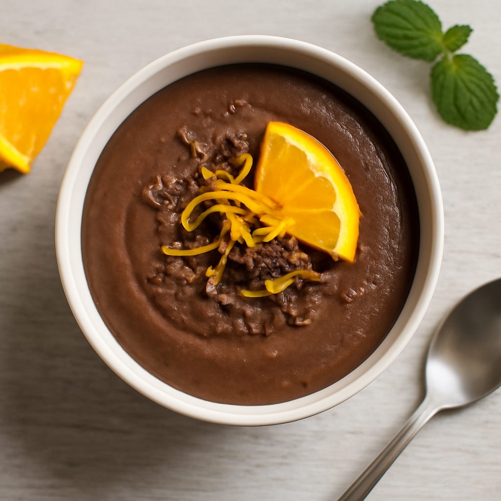 Posset Cioccolato e Arancia Low Carb