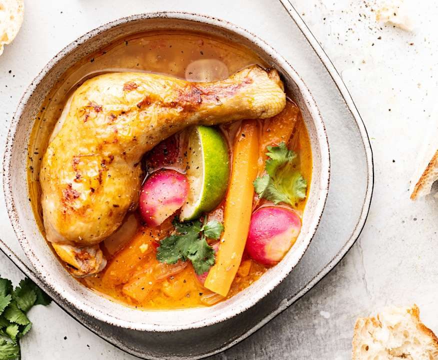 Pot au feu di pollo al miso a Cottura Lenta Protein
