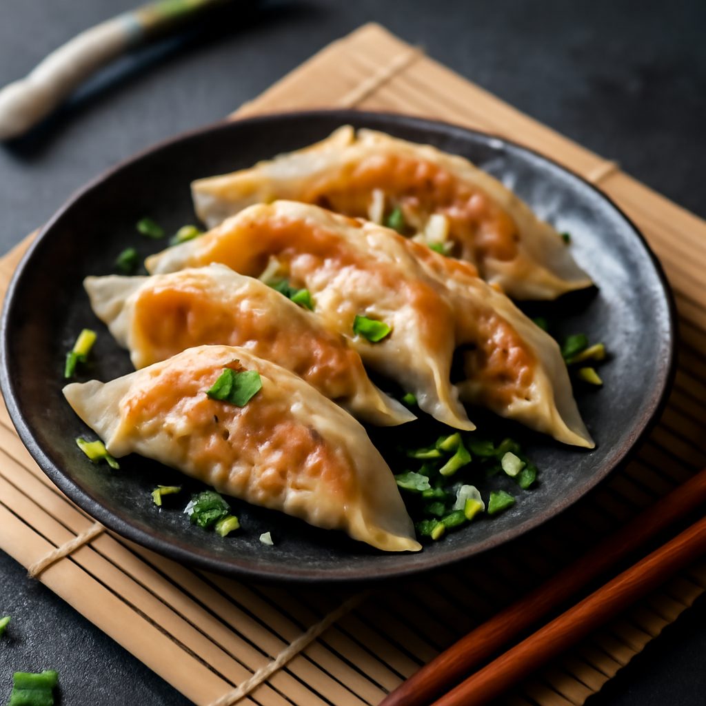Pot Stickers al Vapore con Ripieno di Maiale Low Fat