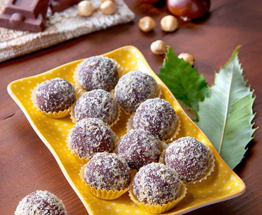 Praline di castagne Low Fat