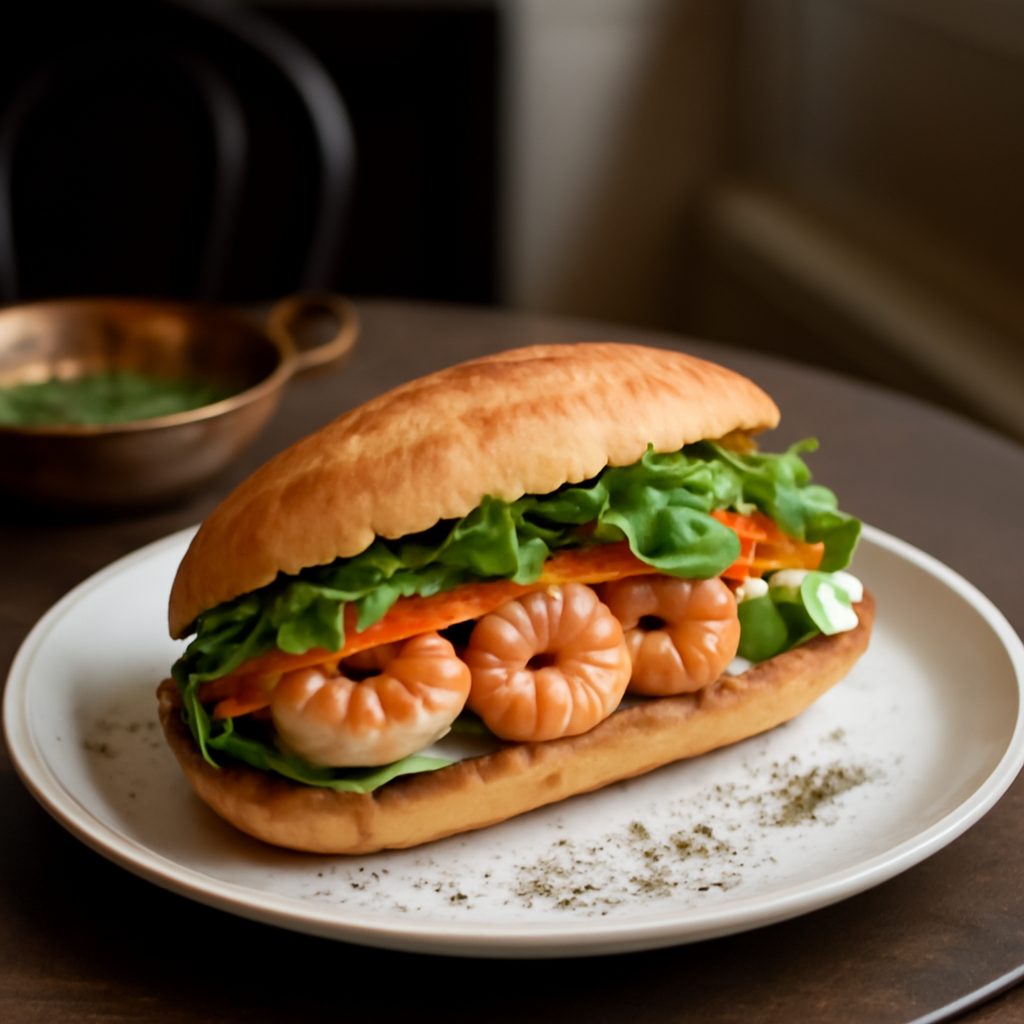 Prawn Banh Mi Light Low-Carb