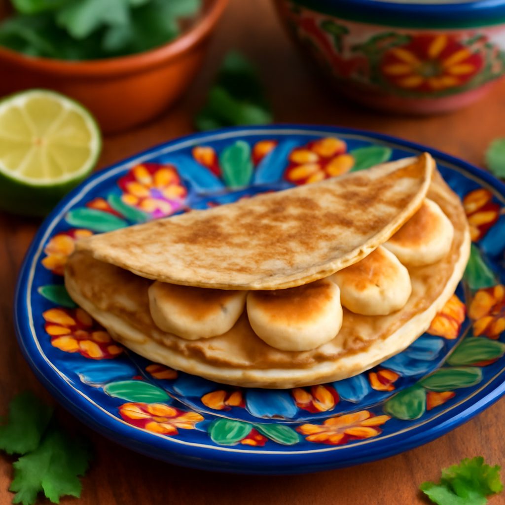 Quesadilla di Burro d'Arachidi e Banana