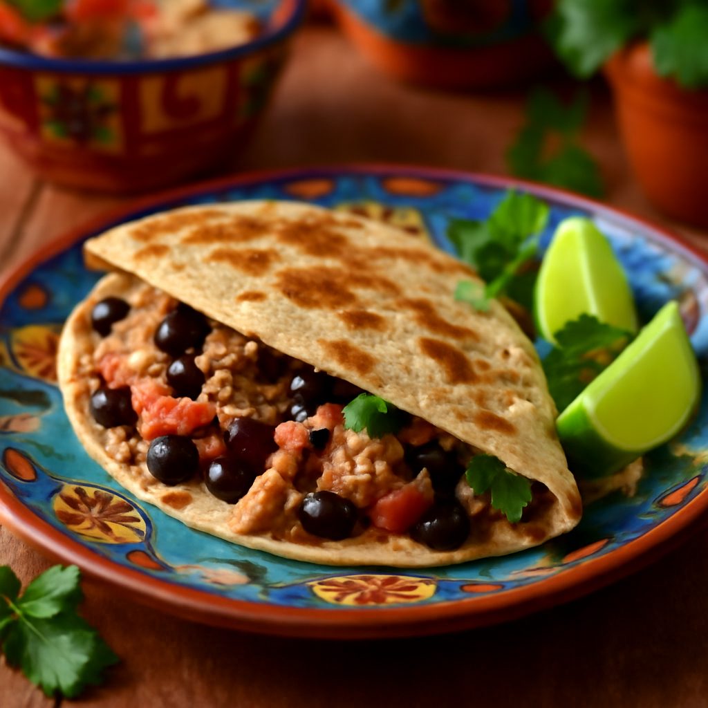 Quesadilla di Tonno e Fagioli Neri