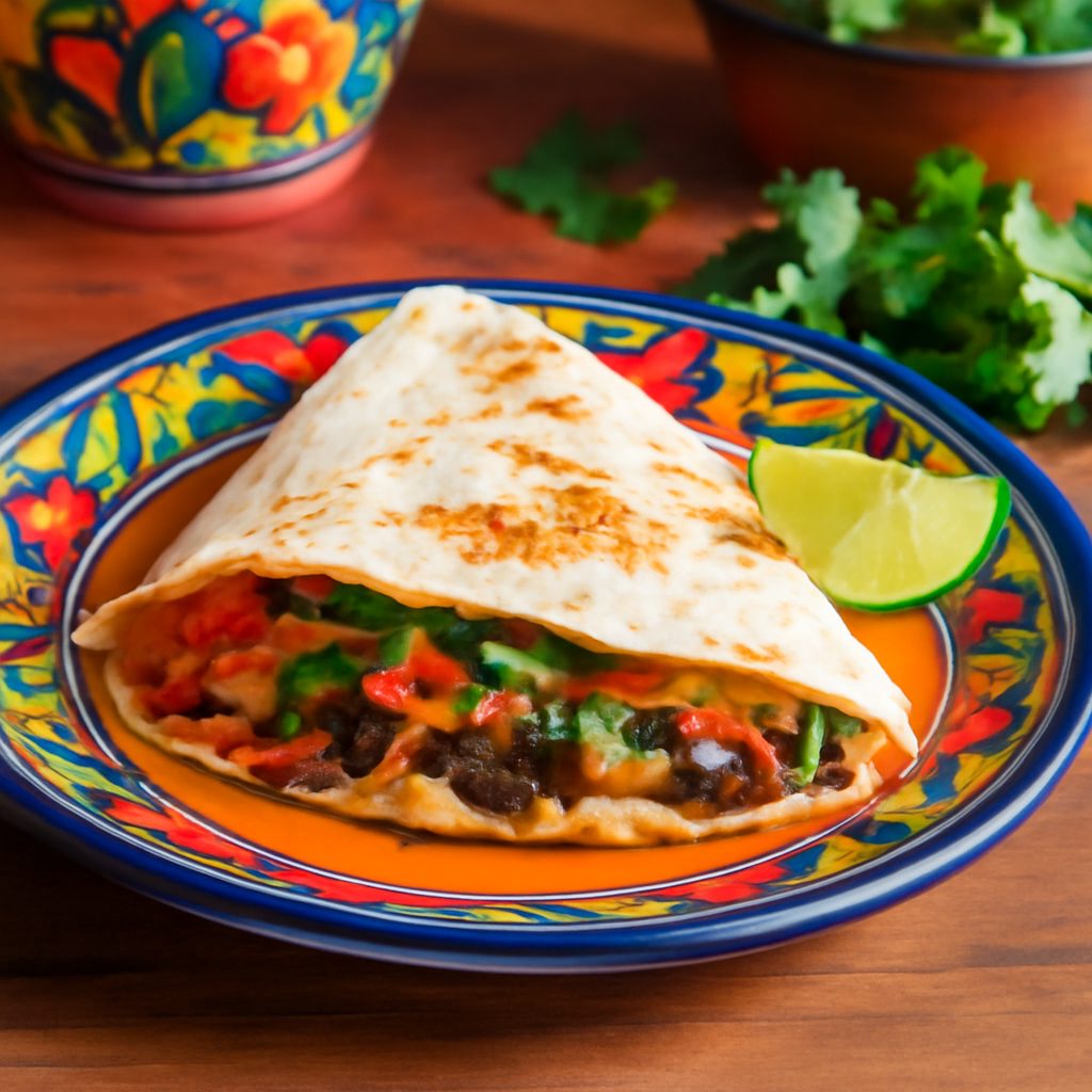 Quesadilla al Bacon e Pomodoro Chipotle