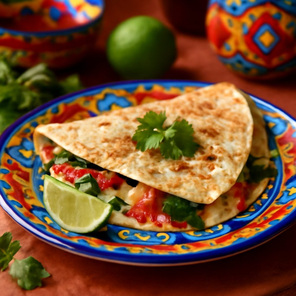 Quesadilla Messicana Light Fit ai Fagioli Neri