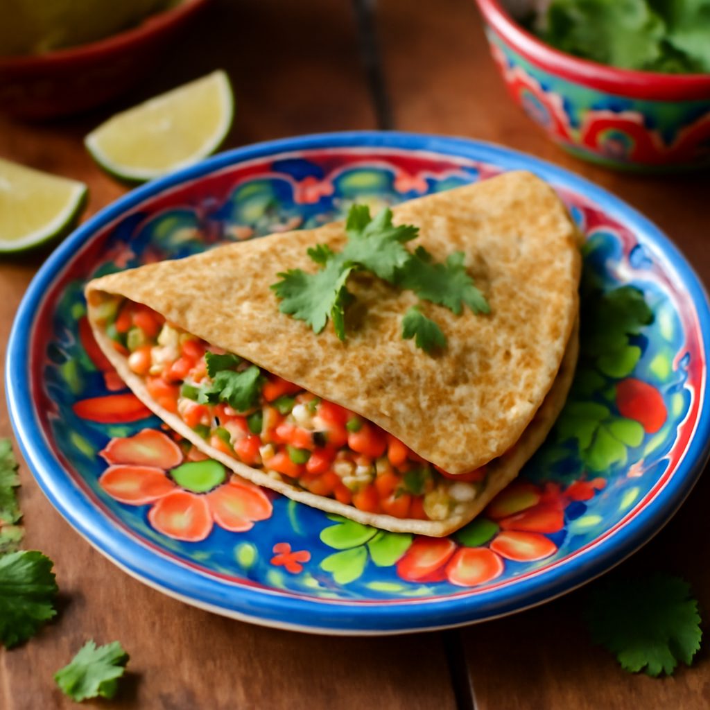 Quesadilla Messicana con Manzo e Formaggio