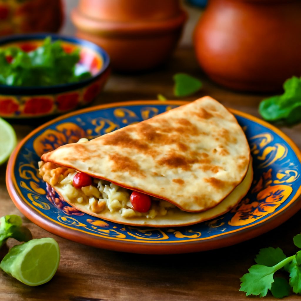 Quesadilla Proteica Low-Carb Messicana