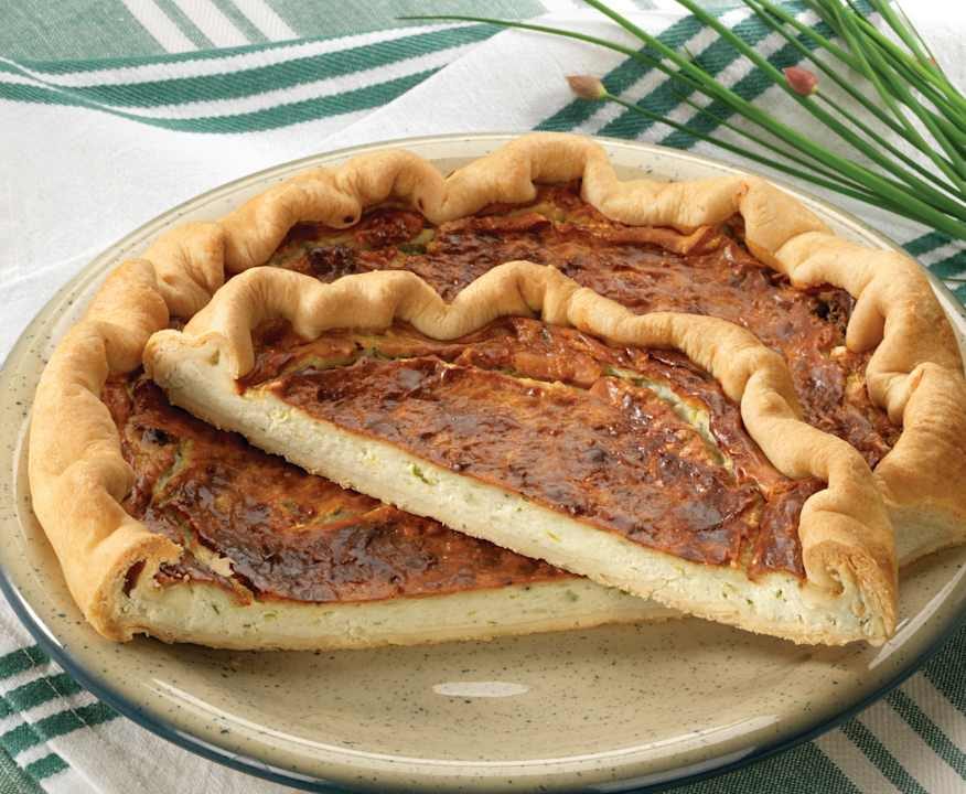 Quiche ai formaggi e erba cipollina Low Fat