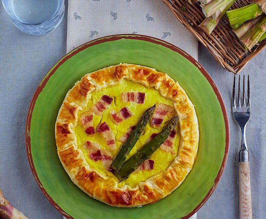 Quiche asparagi e bacon Protein