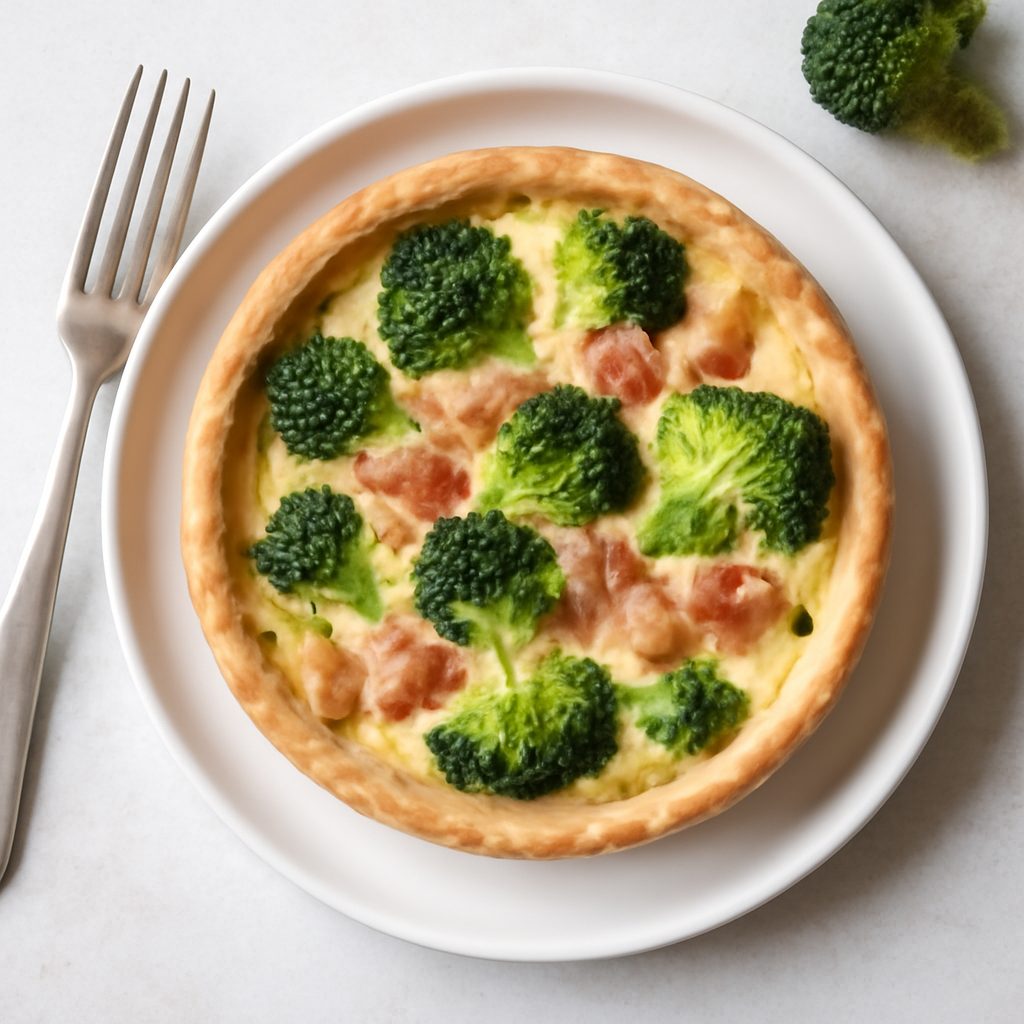 Quiche Broccoli e Prosciutto Cotto