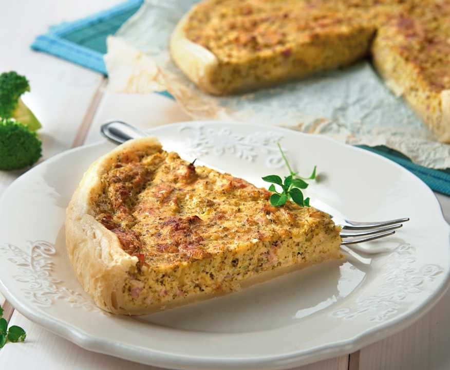Quiche broccoli e prosciutto cotto Protein
