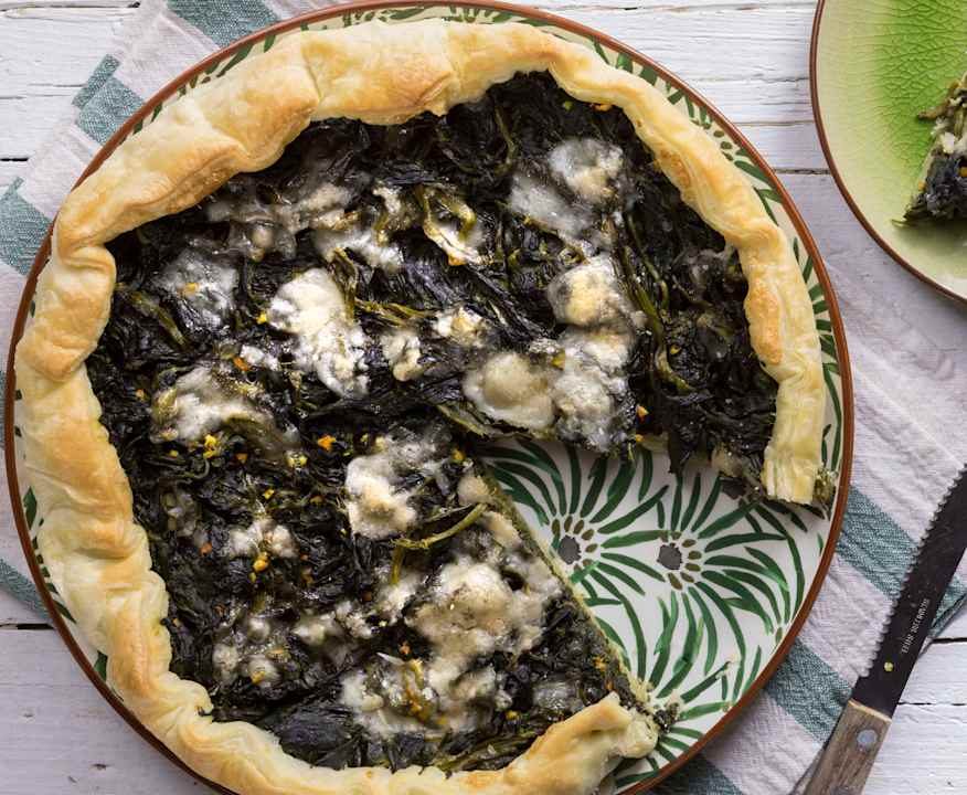 Quiche di spinaci e arance di Sicilia Low Carb