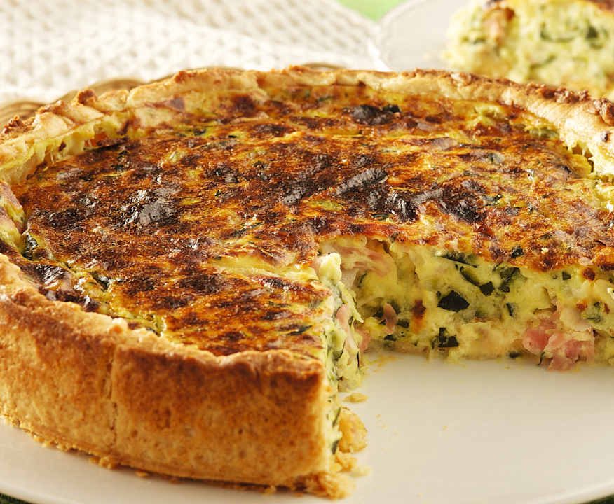 Quiche di zucchine e prosciutto cotto Protein