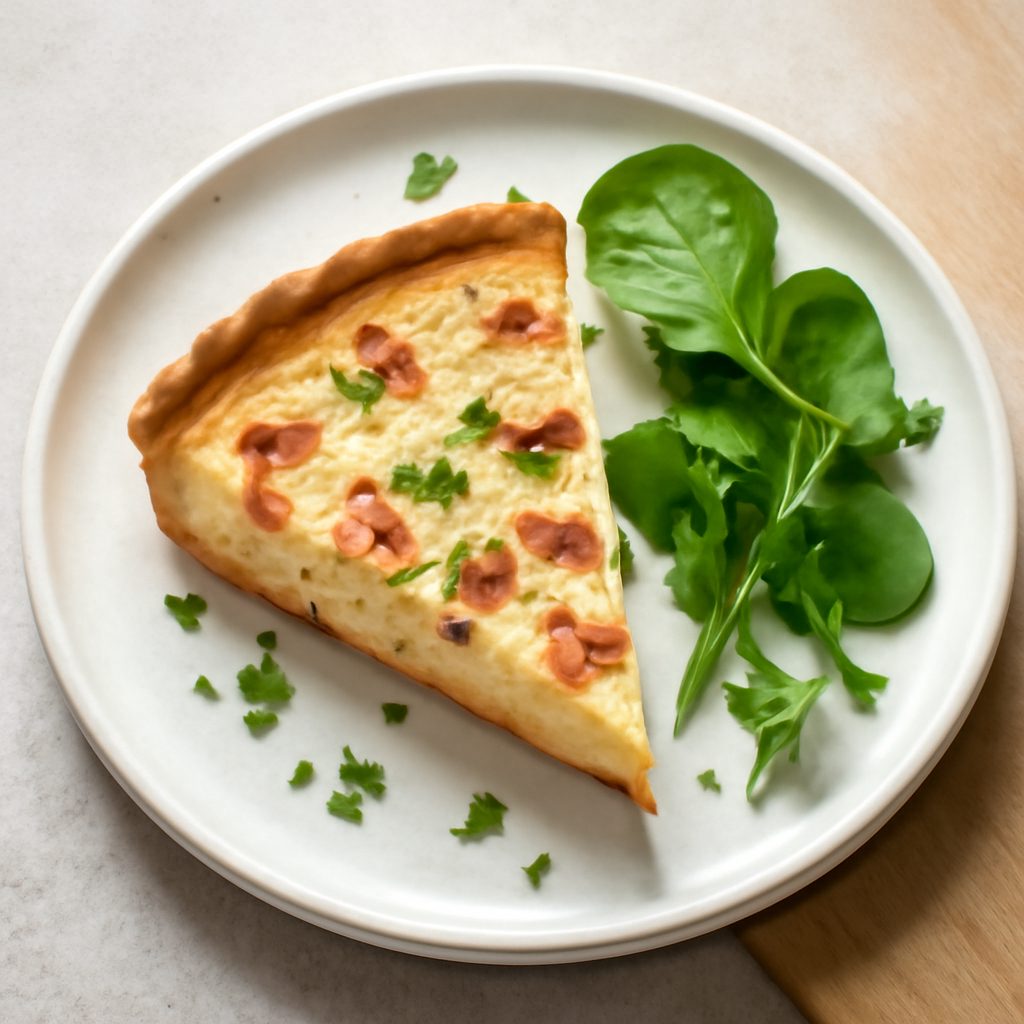 Quiche Lorraine Proteica Low-Carb Monoporzione