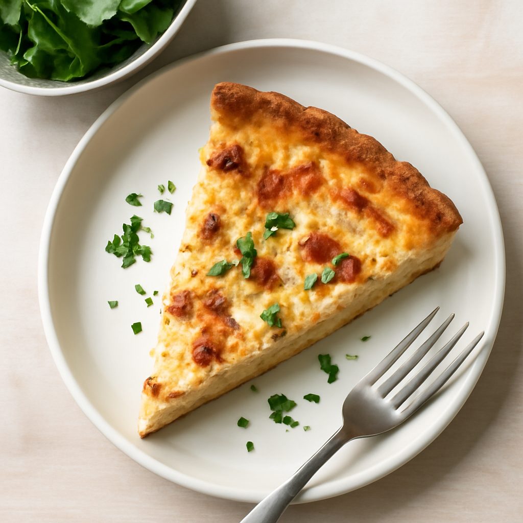 Quiche Lorraine Proteica Low-Carb