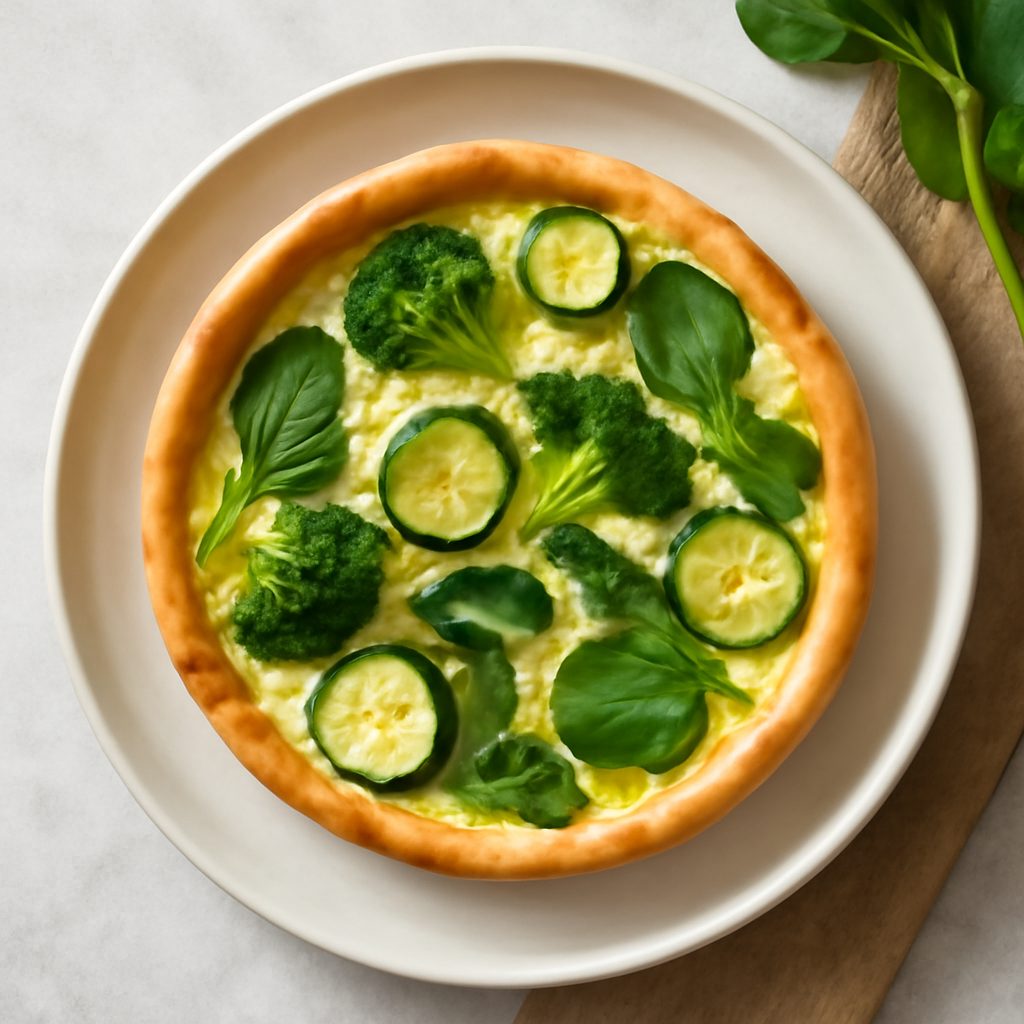 Quiche proteica sedano rapa e salmone low-carb