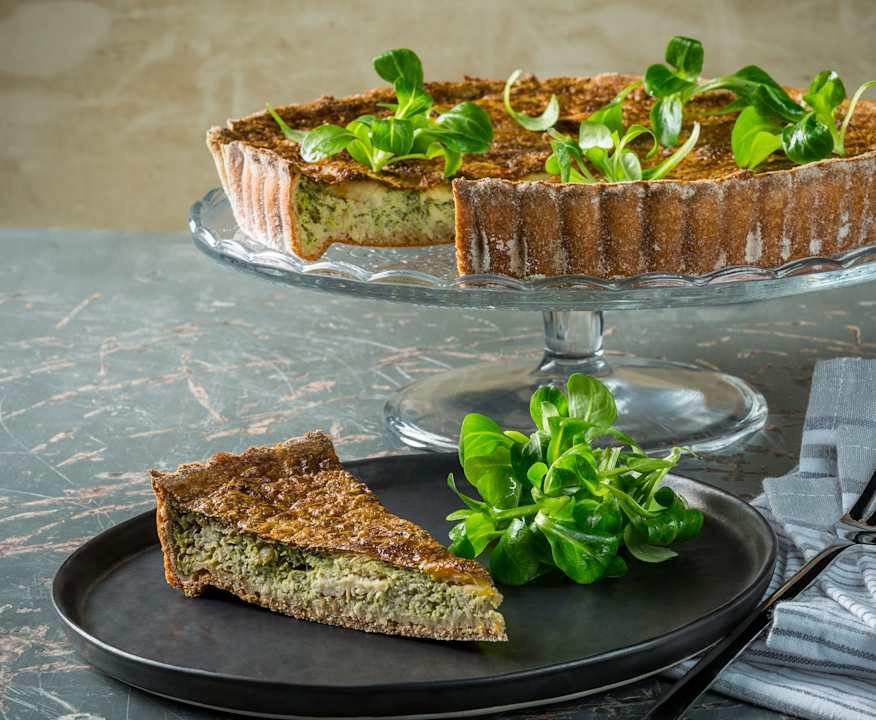 Quiche sedano rapa e salmone Protein