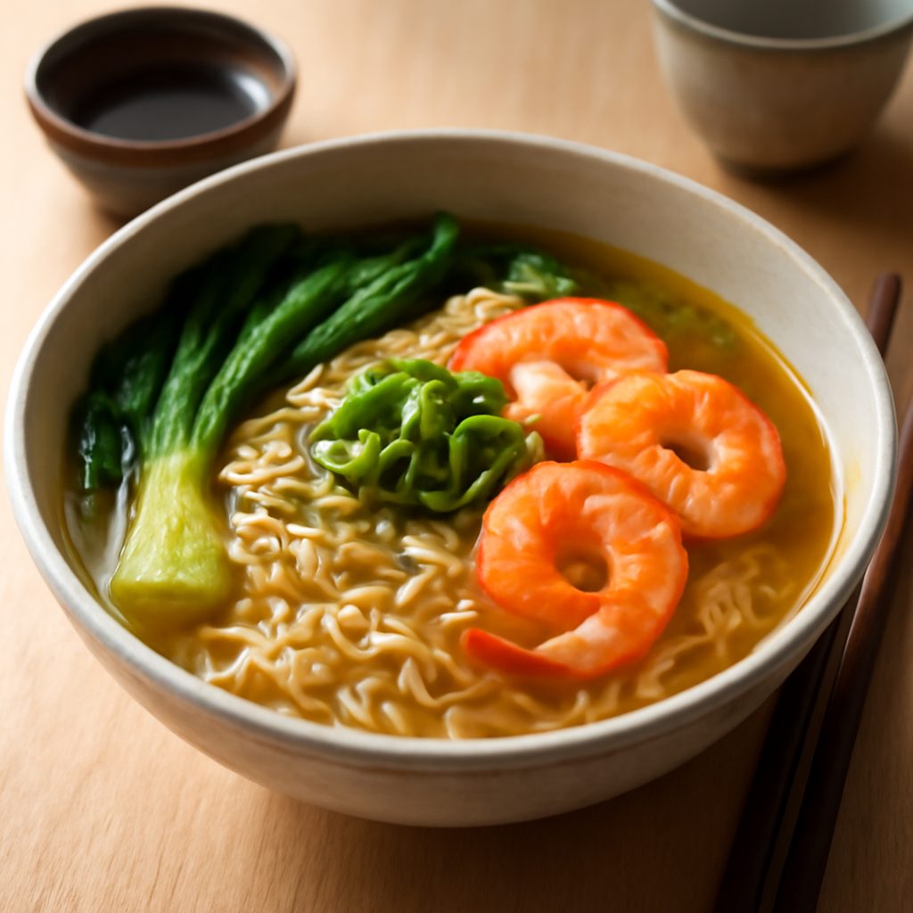 Ramen alle Gamberi Light - Zuppa Asiatica