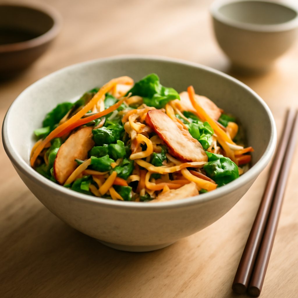 Ramen Saltato alla Giapponese - Versione Light