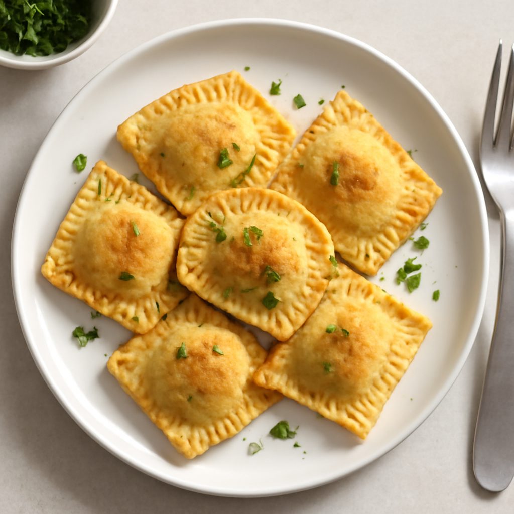 Ravioli dolci proteici al forno - versione fit monoporzione