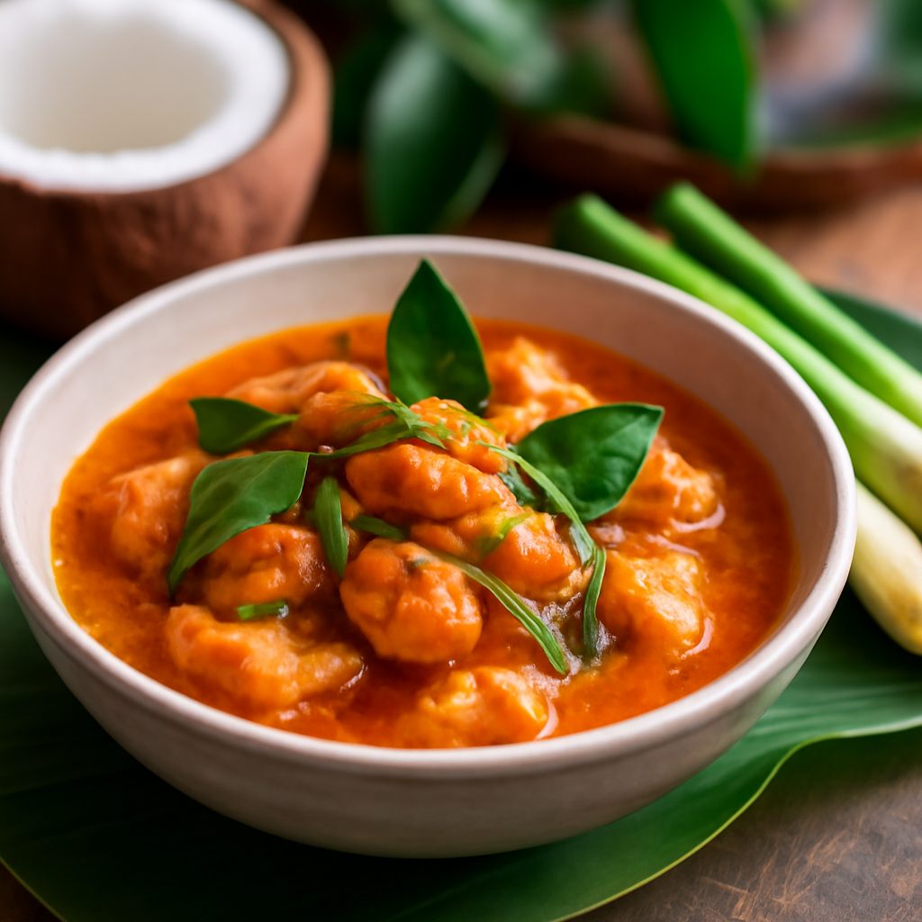 Red Thai Curry Chicken