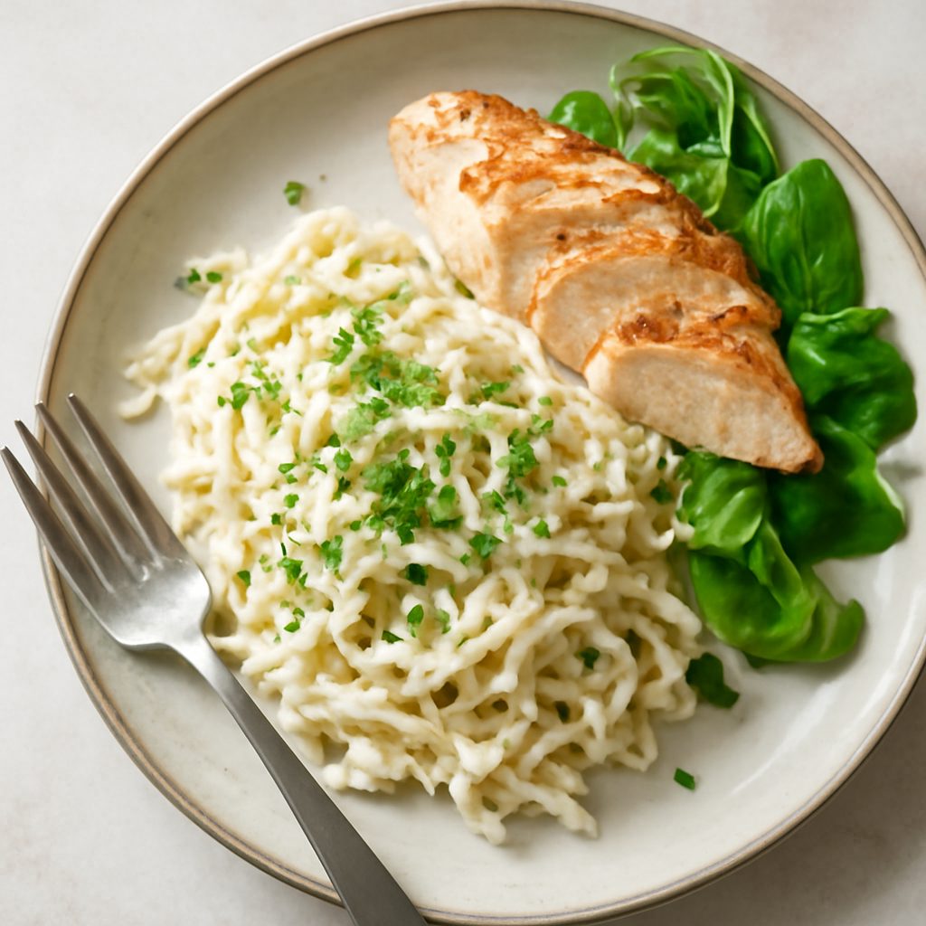 Remoulade di sedano rapa proteico low-carb