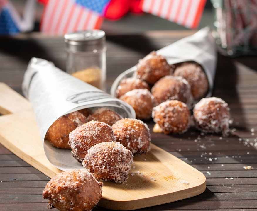 Rice Calas (frittelle di riso) New Orleans Low Carb