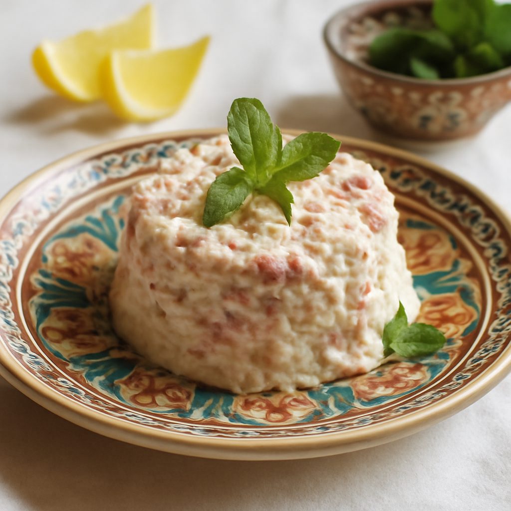 Rillette di Prosciutto e Ricotta light con Ciboulette - Ispirazione Orientale