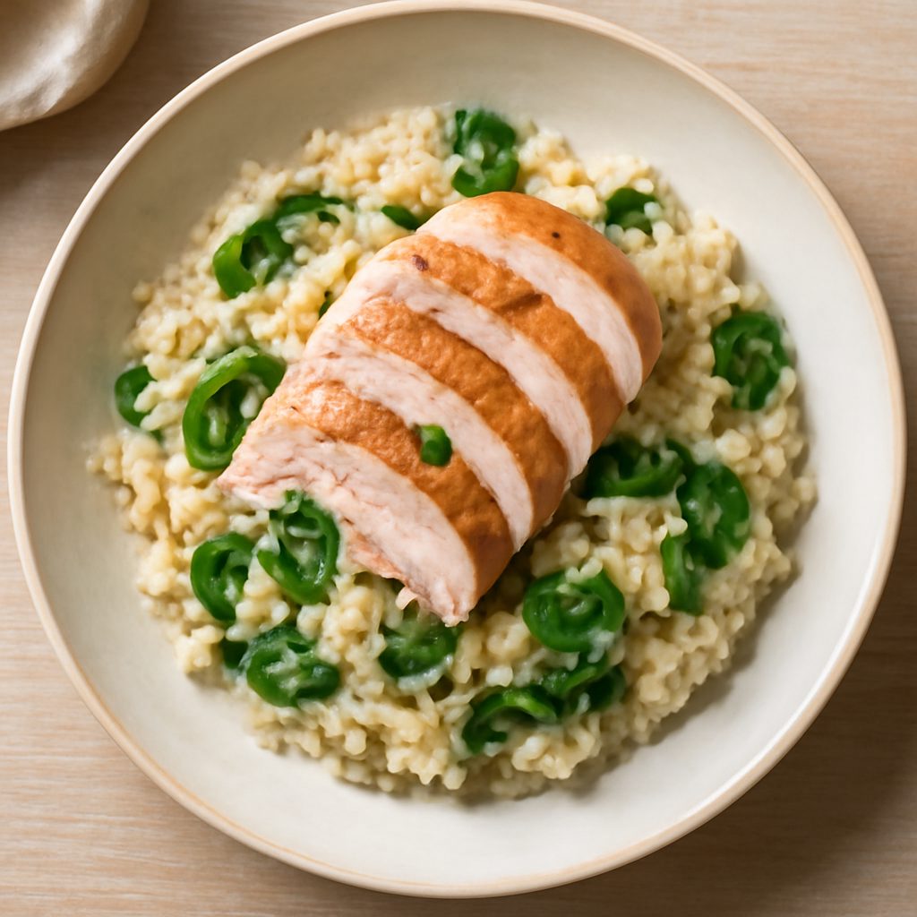Riso proteico con gamberi e verdure low-carb fit